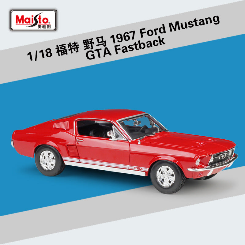 MAISTO 1/18 Ford Mustang Classic Car Model