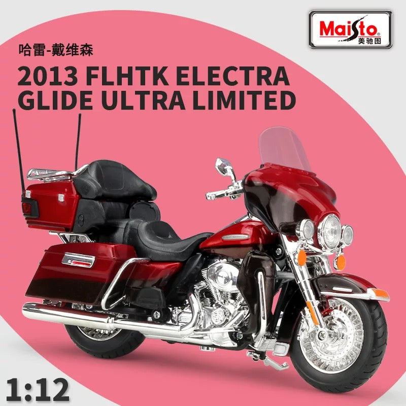Maisto 1/12 Harley Davidson Motorcycle Modern Car Model