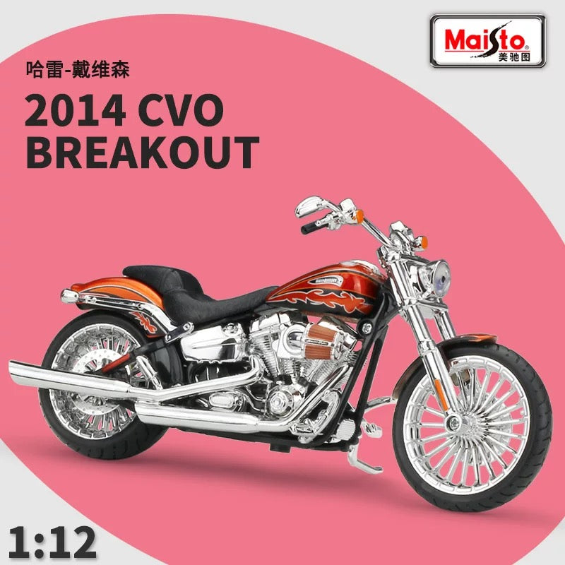 Maisto 1/12 Harley Davidson Motorcycle Modern Car Model