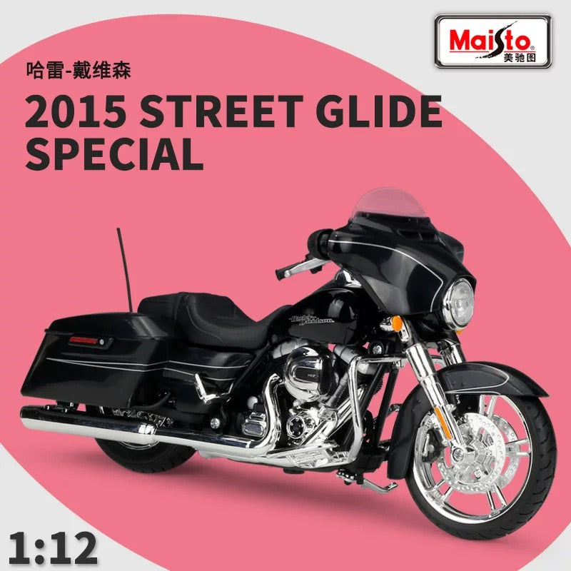 Maisto 1/12 Harley Davidson Motorcycle Modern Car Model