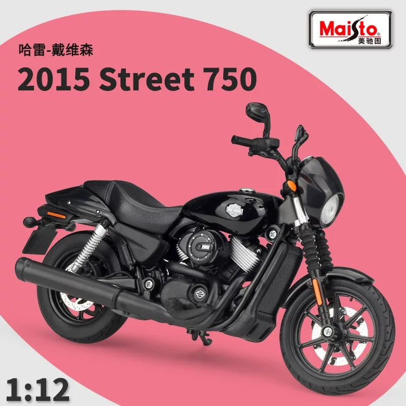 Maisto 1/12 Harley Davidson Motorcycle Modern Car Model