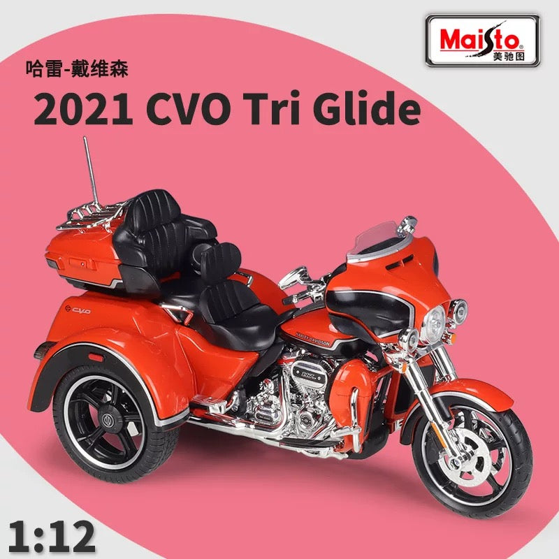 Maisto 1/12 Harley Davidson Motorcycle Modern Car Model