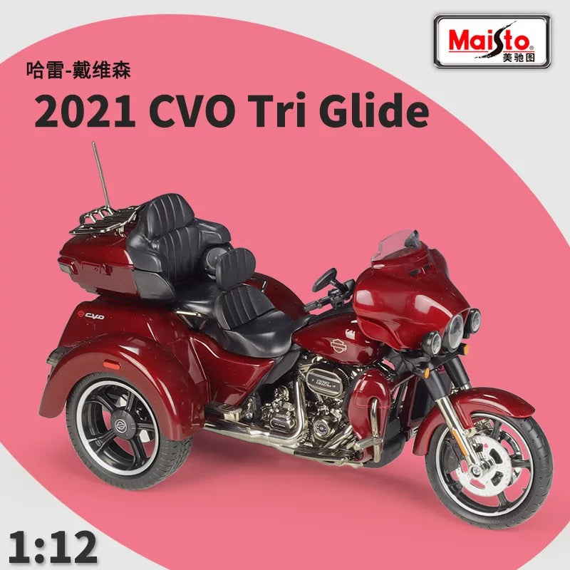 Maisto 1/12 Harley Davidson Motorcycle Modern Car Model