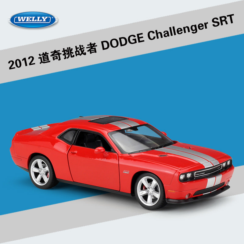 Welly 1/24 Dodge Challenger SRT Modern Car Model