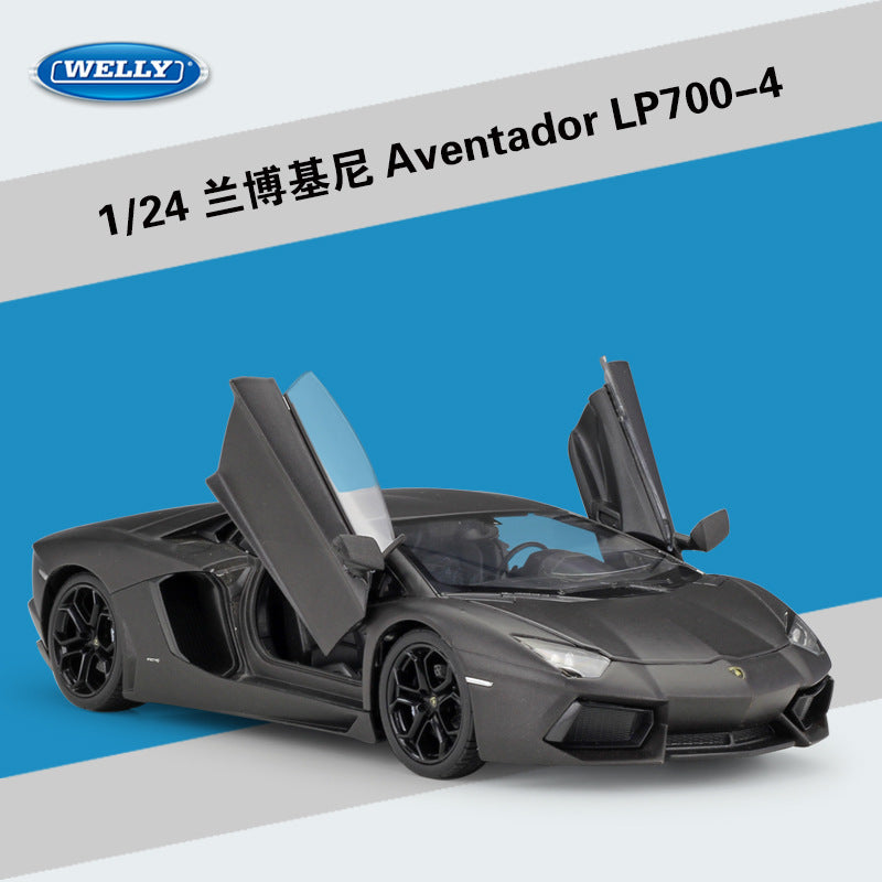 Welly 1/24 Lamborghini Aventador Coupe LP700-4 Modern Car Model