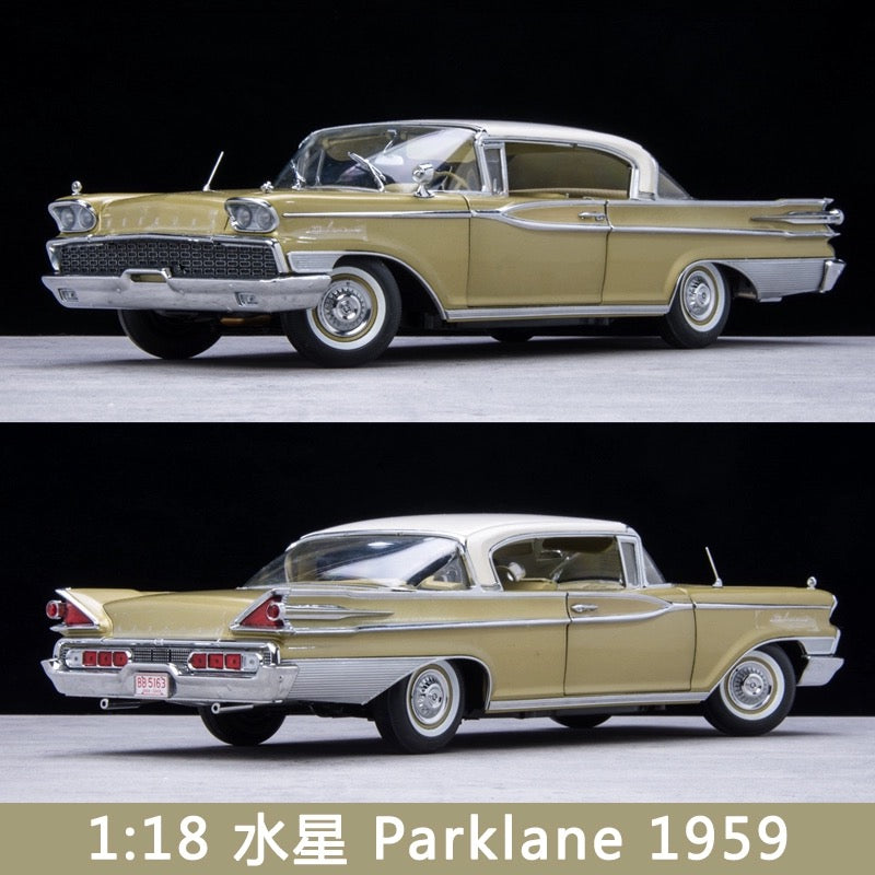 SunStar 1/18 Ford Mercury Parklane 1959 Classic Car Model