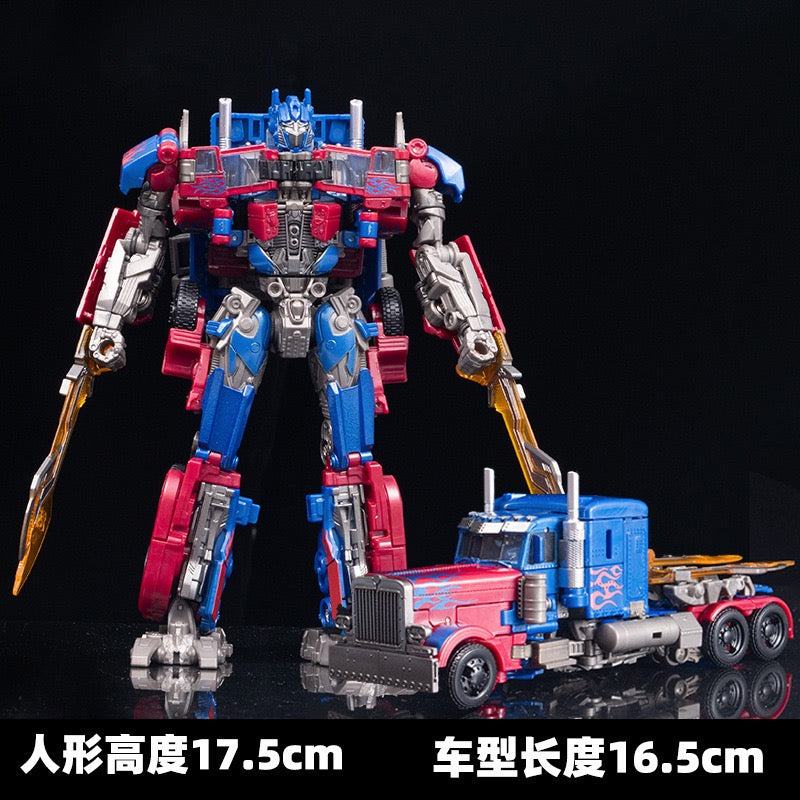 Optimus Prime Sai Star Commander 18cm Transformer Action Figure Toys