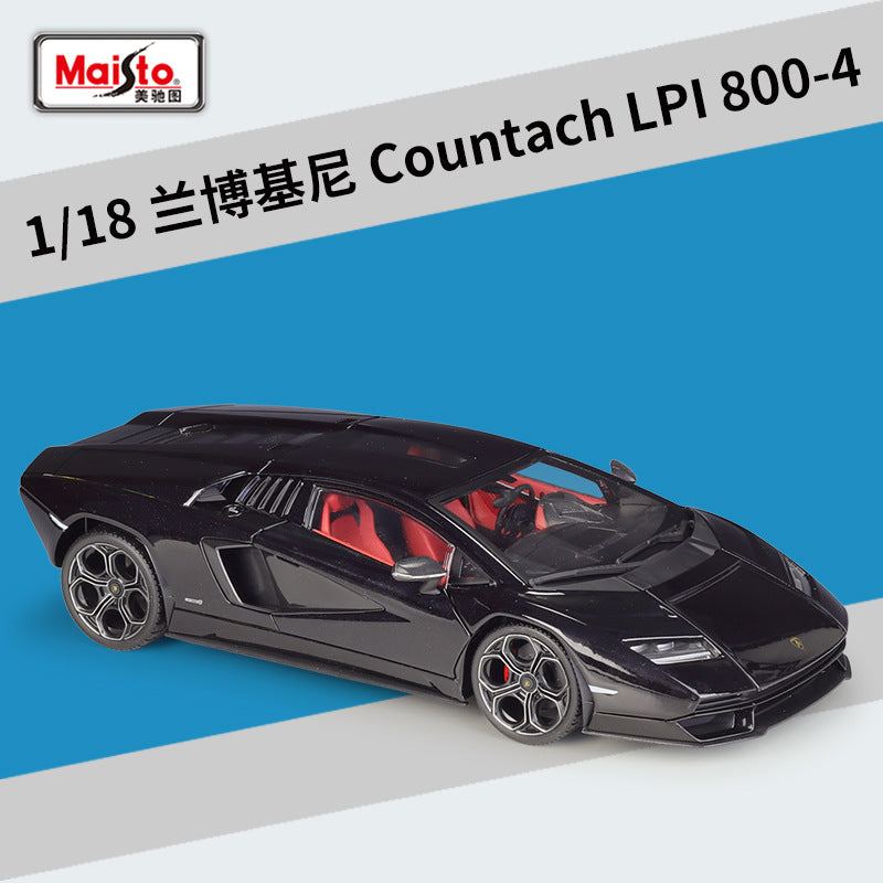 Maisto 1/18 Lamborghini Countach LPI 800-4 Modern Car Model