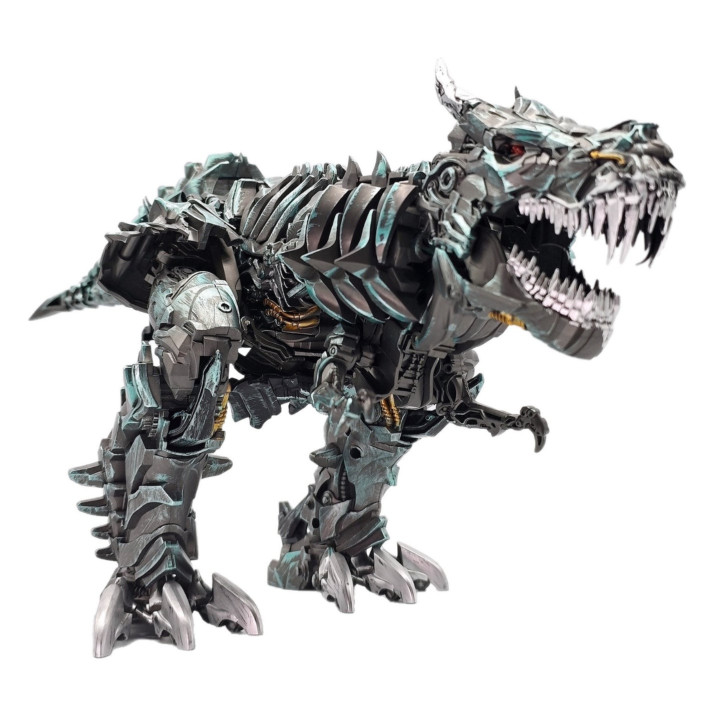 Transformers 5 Movie Grimlock Oversized Battle Damaged T-Rex Dinosaur Figure