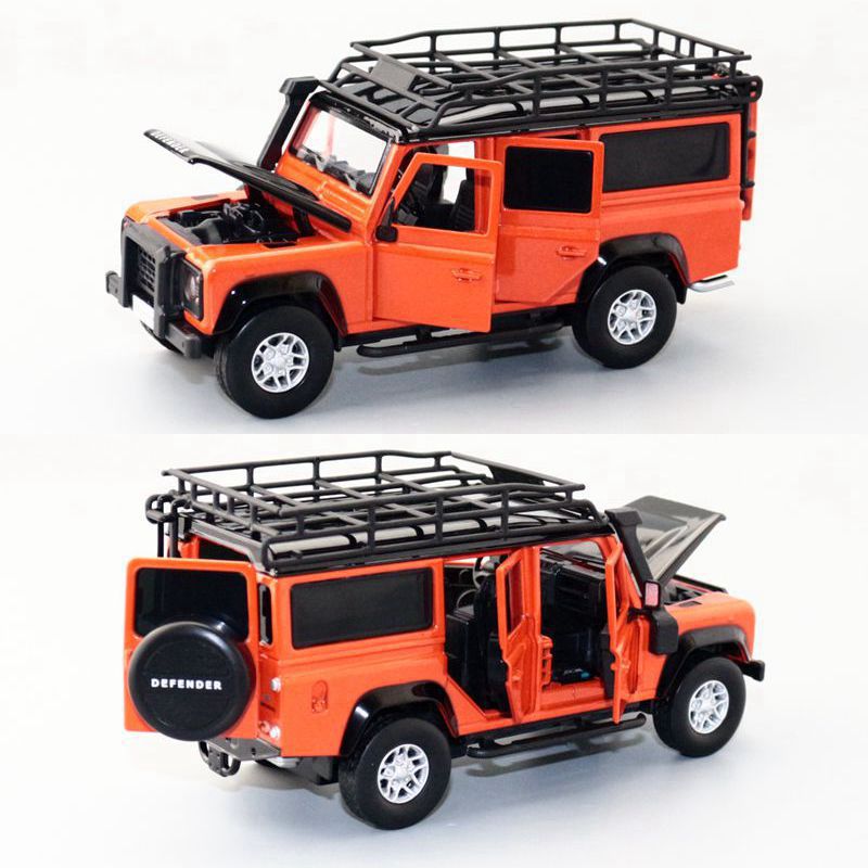 JKM 1/32 Land RoverDefender 2010 SUV Modern Car Model