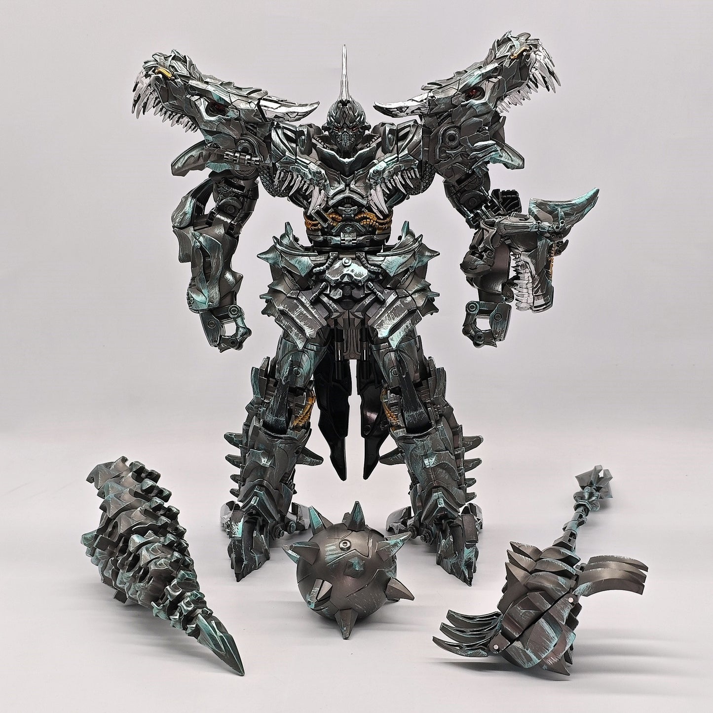 Transformers 5 Movie Grimlock Oversized Battle Damaged T-Rex Dinosaur Figure