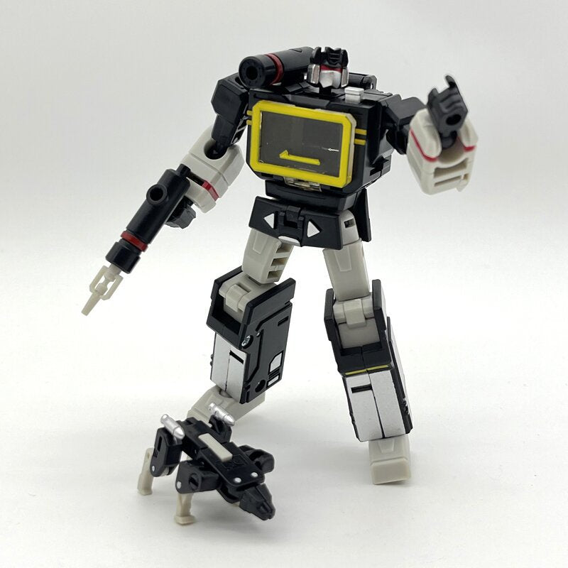 Transformer PocketToys PT-04 Soundwave Transforming Robot Toy with 3 Cassette Minions DX9 Mini Scale Figure