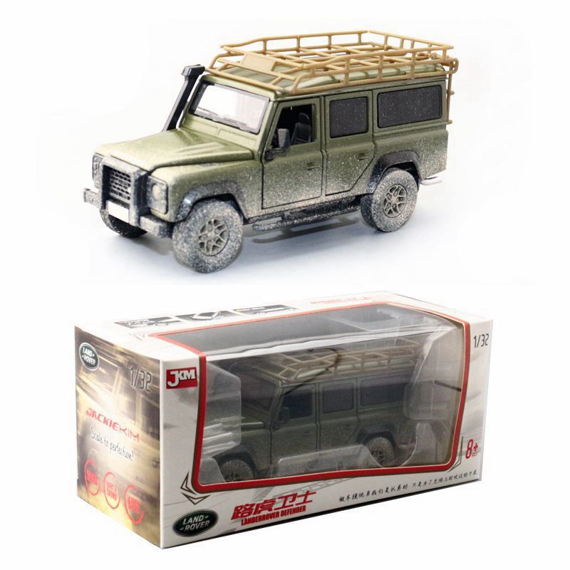 JKM 1/32 Land RoverDefender 2010 SUV Modern Car Model