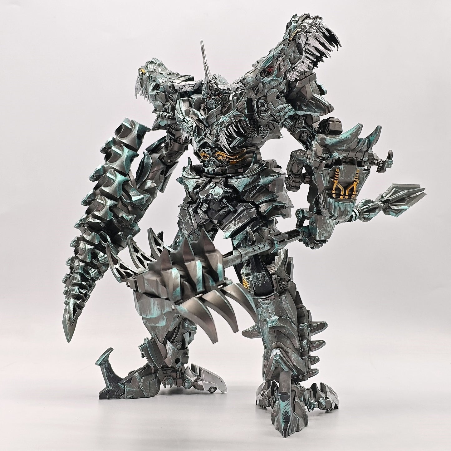 Transformers 5 Movie Grimlock Oversized Battle Damaged T-Rex Dinosaur Figure
