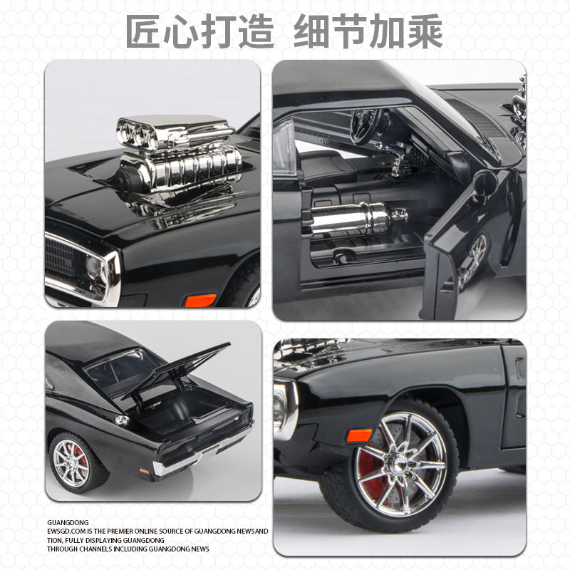 Mini Auto 1/24 Dodge Charger 1970 The Fast and the Furious Classic Car Model