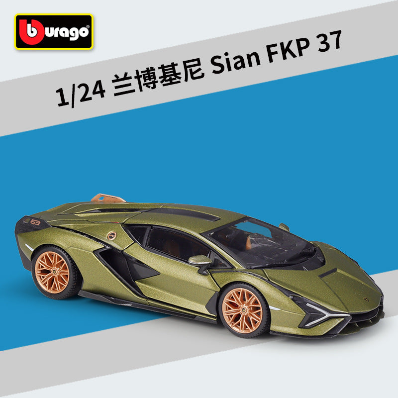 Bburago 1/24 Lamborghini Countach LPI800-4 Modern Car Model