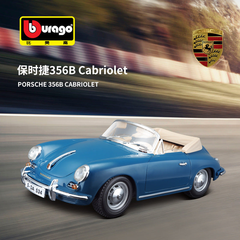 Porsche 356B Miniature Jaune - Collection Porsche 356B Miniature Jaune - Collection
