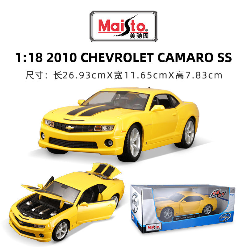 MAISTO 1/18 Chevrolet Camaro SS 1971 2020 Classic Car Model