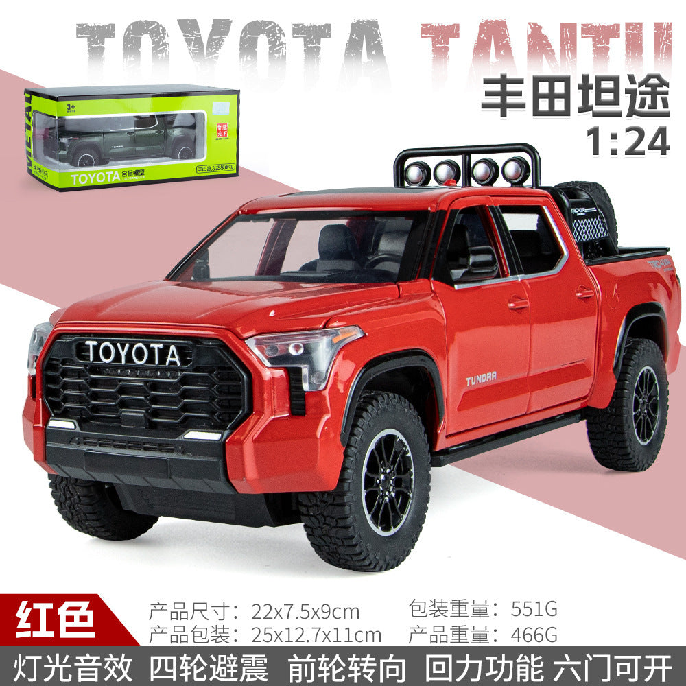 1/24 Toyota Tundra Modern Car Model