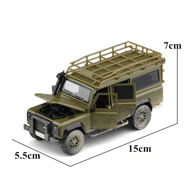JKM 1/32 Land RoverDefender 2010 SUV Modern Car Model