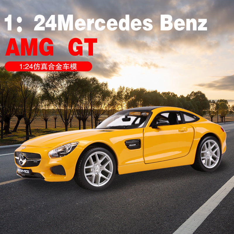 MAISTO 1/24 Mercedes Benz AMG GT Modern Car Model