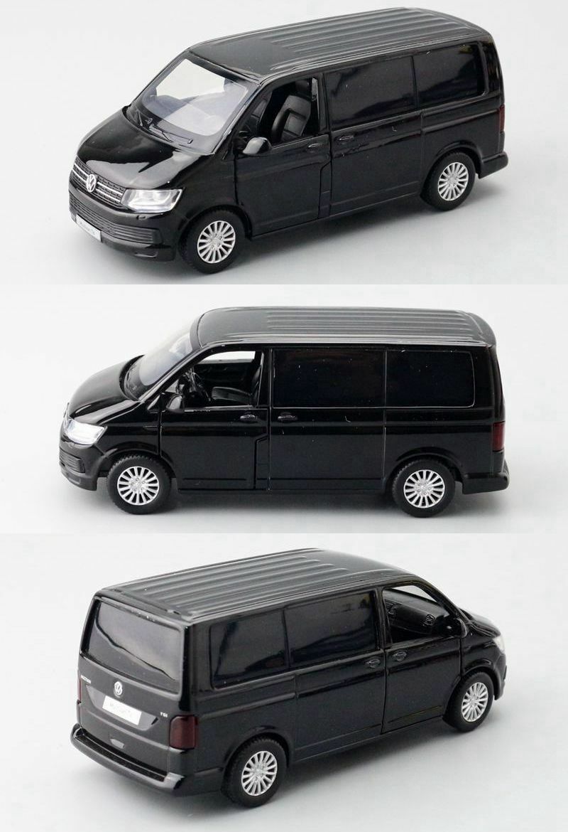 JKM 1/36 Volkswagen Multivan T6 Mpv Modern Car Model