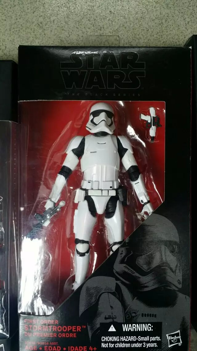 Hasbro Star Wars The Black Series 6-Inch White Stormtrooper Action Figure