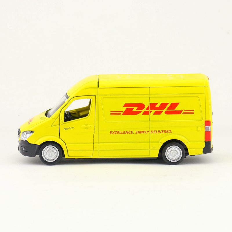 Makeda 1/36 Mercedes Benz DHL Delivery Modern Car Model