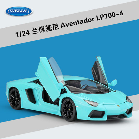 Welly 1/24 Lamborghini Aventador Coupe LP700-4 Modern Car Model