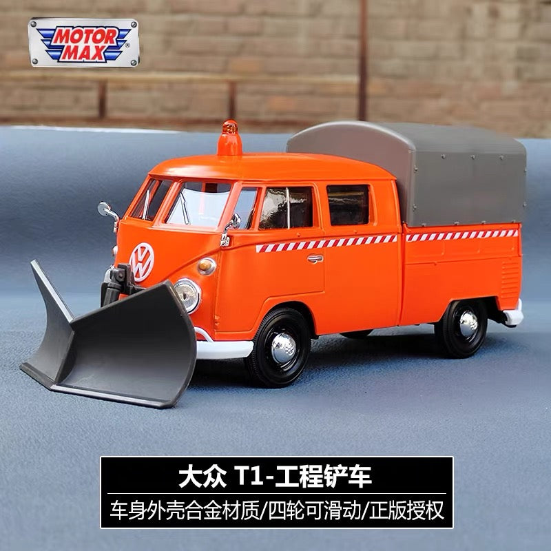 1:24 VW (T1) -Pickup Truck with Snow Plow
