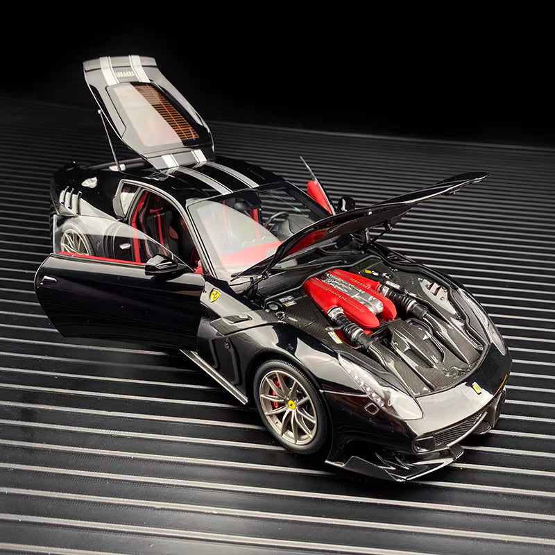 1:18 Ferrari F12 TDF- New Black Daytona 508--BBR Models