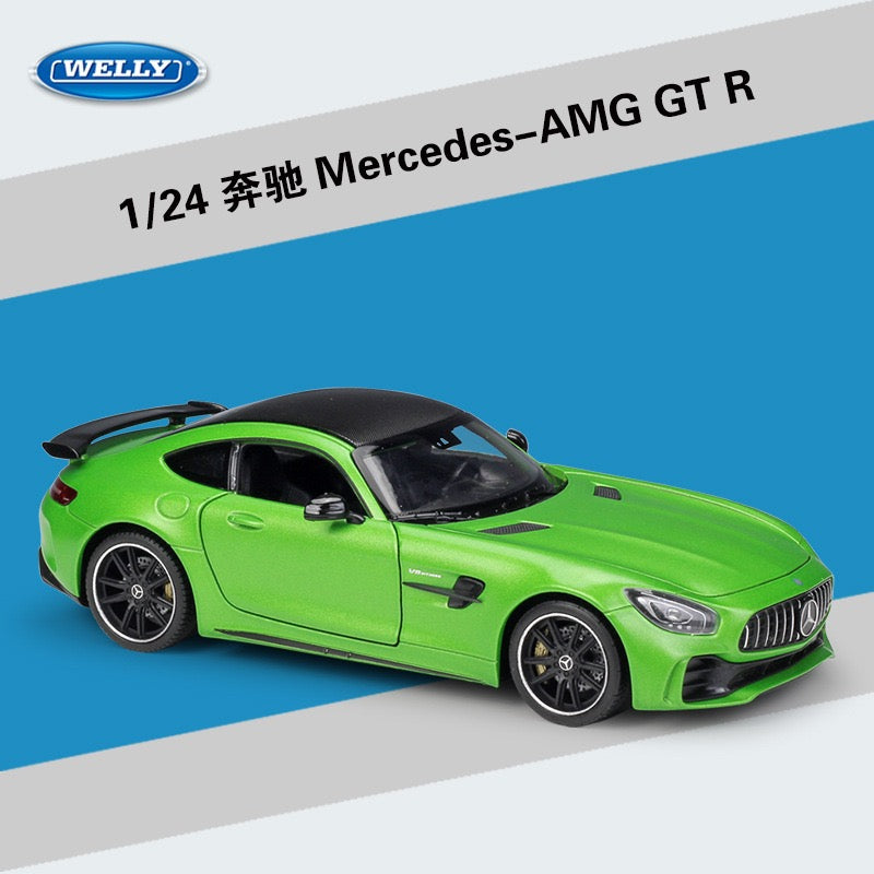 Welly 1/24 Mercedes Benz AMG GT R Modern Car Model
