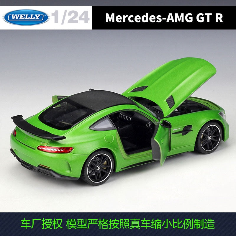 Welly 1/24 Mercedes Benz AMG GT R Modern Car Model