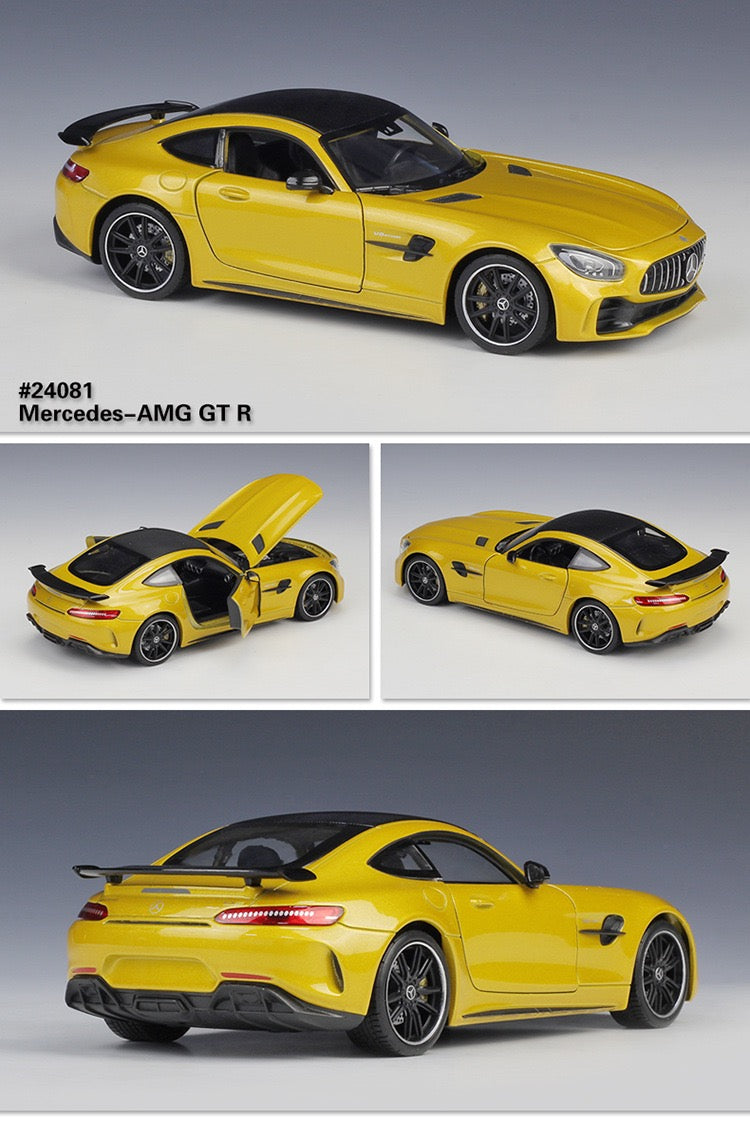 Welly 1/24 Mercedes Benz AMG GT R Modern Car Model