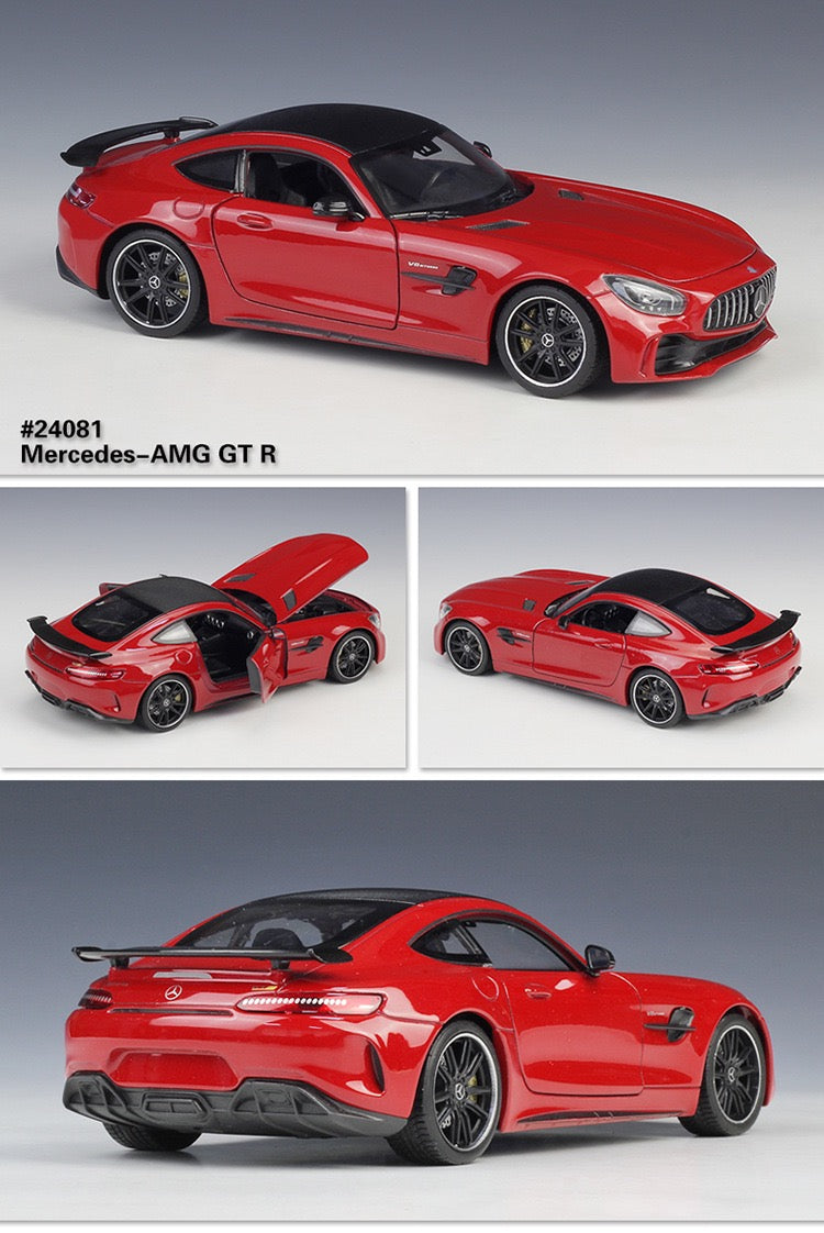 Welly 1/24 Mercedes Benz AMG GT R Modern Car Model