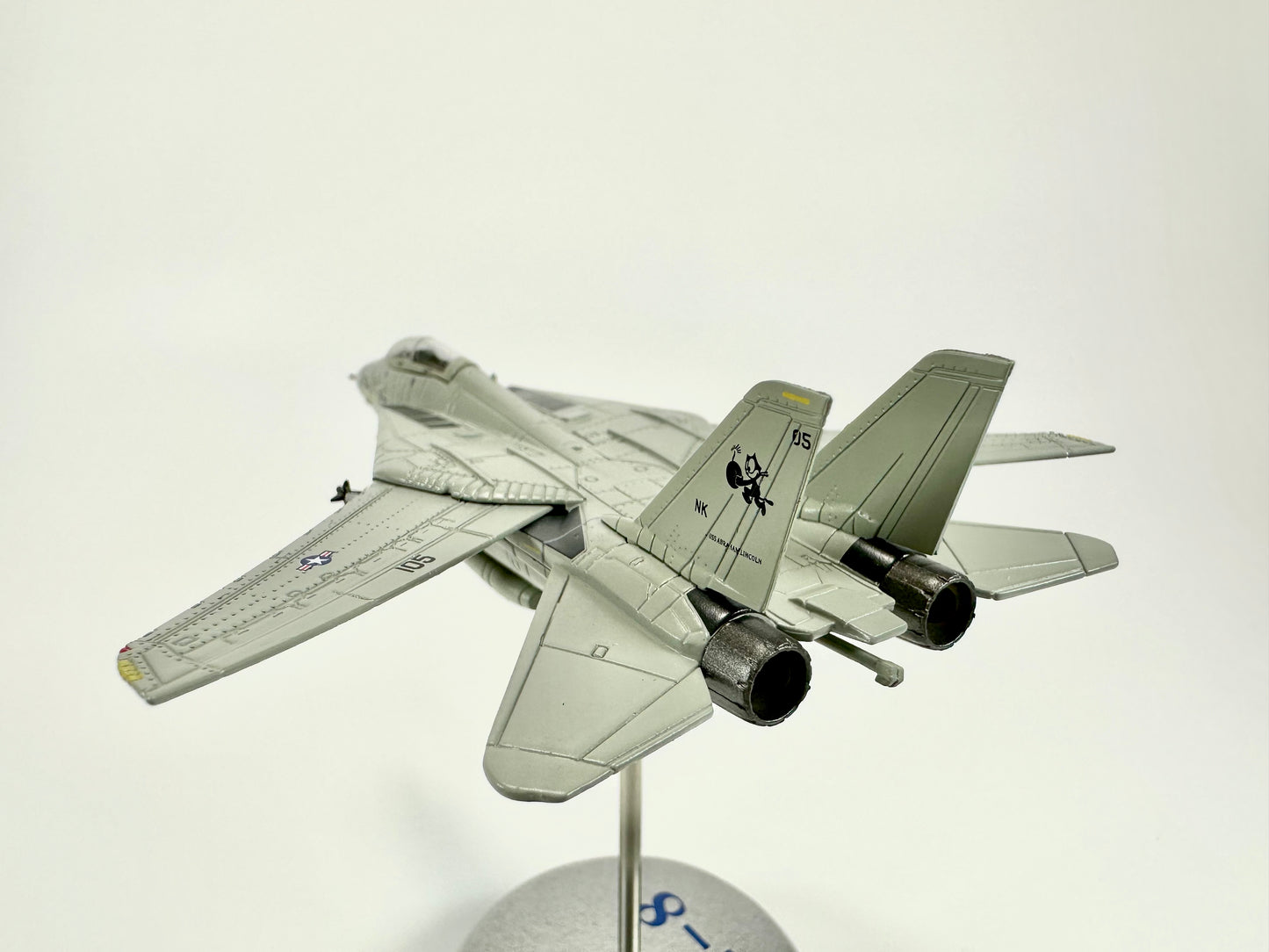 1/100 USA F-14A F-14D Tomcat F-4C Phahtom Aircraft Alloy Model Diecast