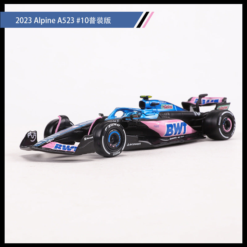 Bburago 1/43 BWT Alpine F1 Formula 2023 Modern Car Model