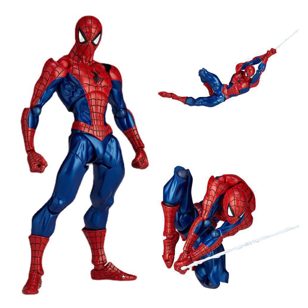 Revoltech Yamaguchi Spider-Man Reissue Action Figure Collectible Toy Model