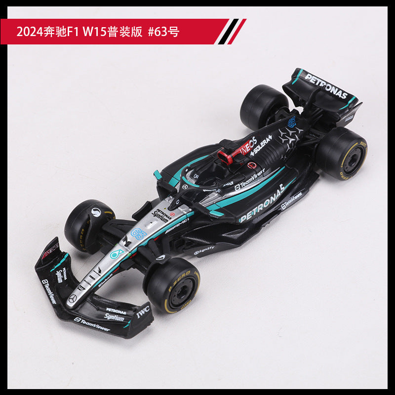 Bburago 1/43 Mercedes-Benz W15 W14 W13 W12 W10 F1 #44 #63 #77 Formula Racing Car Modern Car Model