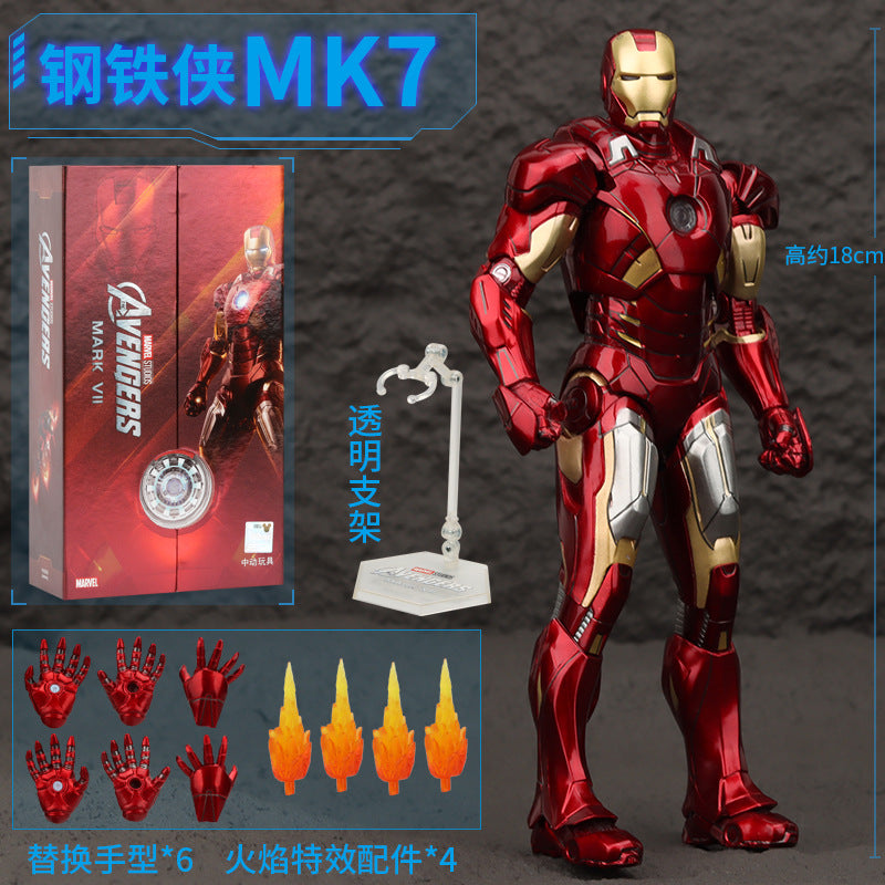 Iron Man MK35 Red Snapper MK7 MK39 Mk4 MK1 Action Figure(Boxed)