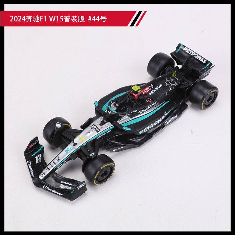 Bburago 1/43 Mercedes-Benz W15 W14 W13 W12 W10 F1 #44 #63 #77 Formula Racing Car Modern Car Model