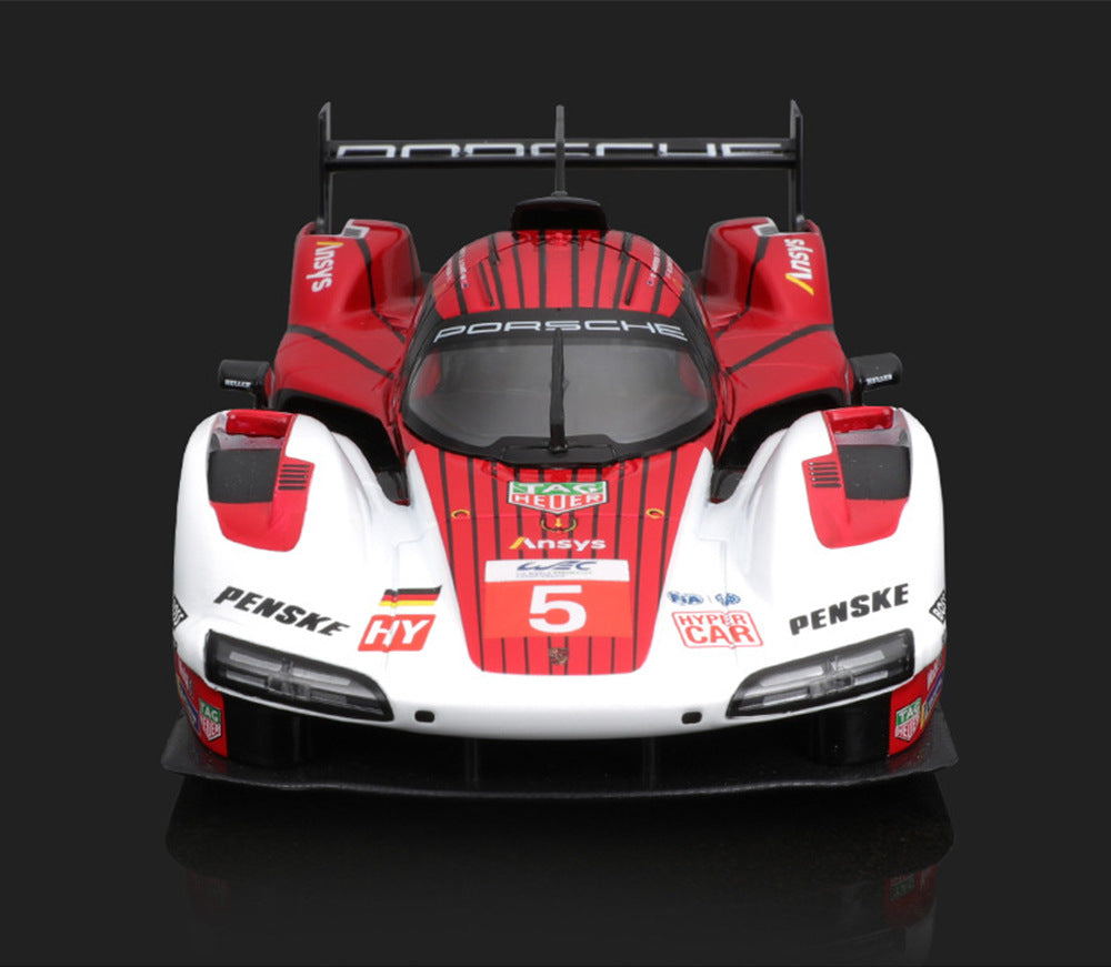 Bburago 1/24 Porsche 963 911 RSR Dakar 918 Modern Car Model