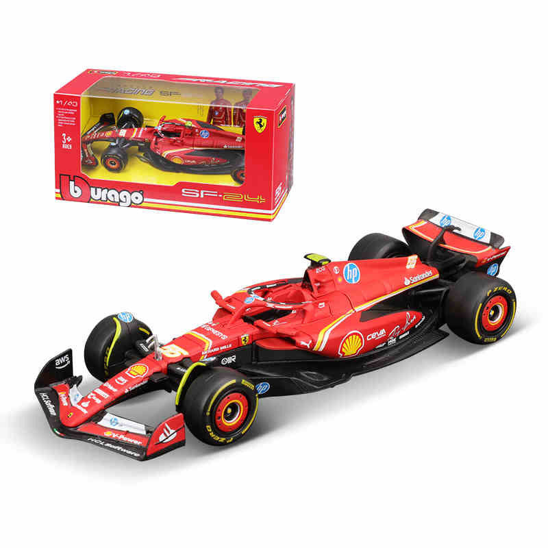 Bburago 1/43 Ferrari SF23 F1-75 SF21 SF1000 #16 #55 F1 Formula Racing Car Modern Car Model