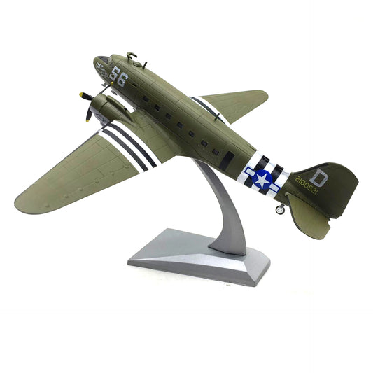 1/100 EK -47/DC-3 D-Day 75th Anniversary Aircraft Alloy Model Diecast