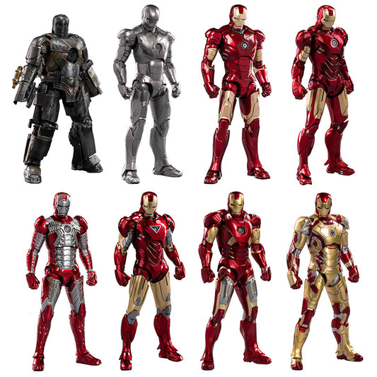 Iron Man MK35 Red Snapper MK7 MK39 Mk4 MK1 Action Figure(Boxed)