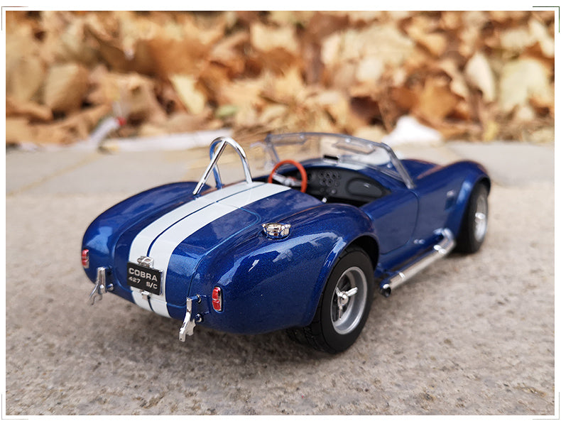 WELLY 1/36 Shelby Cobra 427 S/C 1965 Classic Car Model