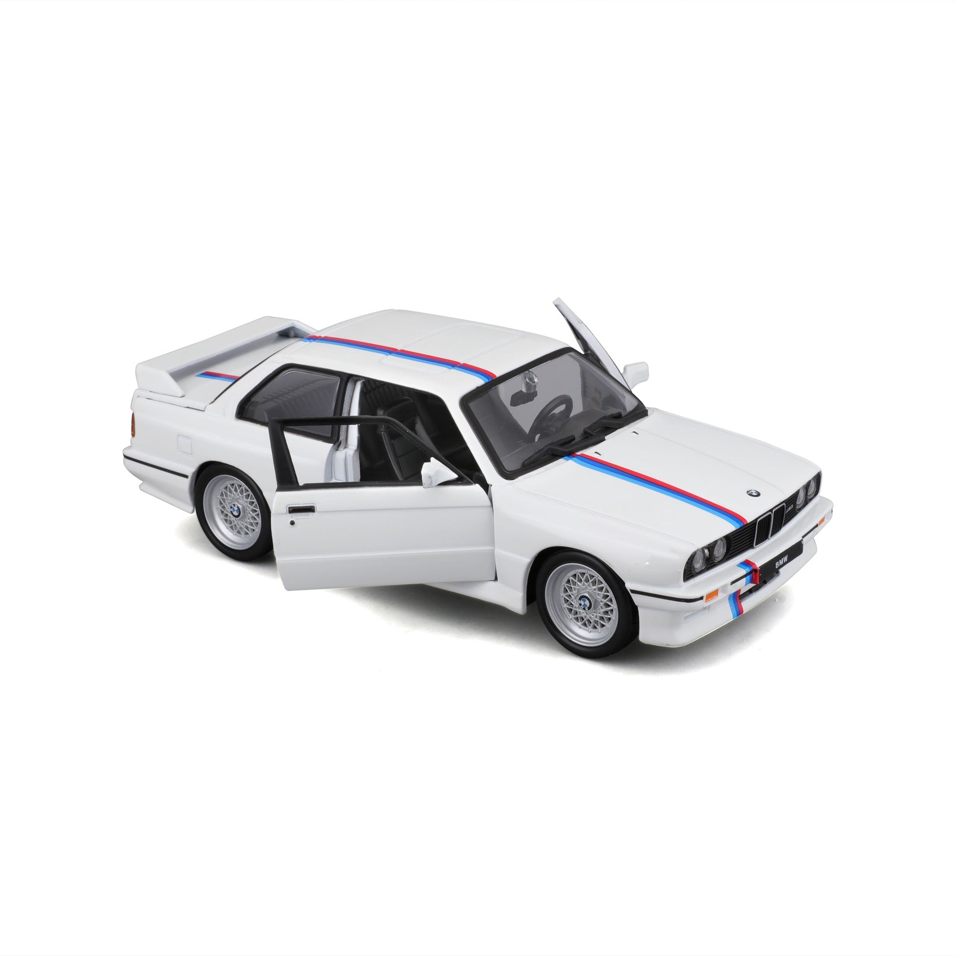 KOVOVÉ a RESIN MODELY | BMW M3 (E30) 1988 - Red Bburago 1:24 | Retro KOVOVÉ a RESIN MODELY | BMW M3 (E30) 1988 - Red Bburago 1:24 | Retro